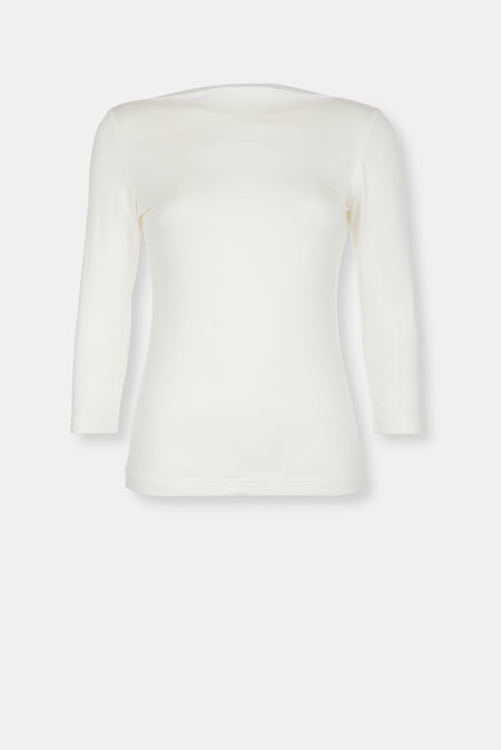 Majica od viskoze sa 3/4 rukavima Tiffany Production